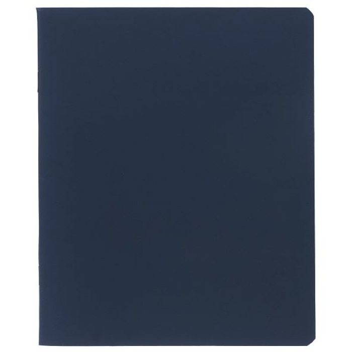 Тетрадь 96л. клетка "Сапфир" А5 на скобе ламинация Soft-touch SoloMatte