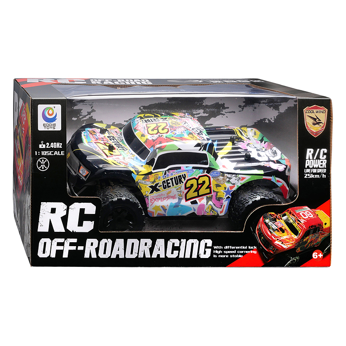 Машина 999-2224 "Внедорожные гонки" на р/у, 27 MHz, в коробке