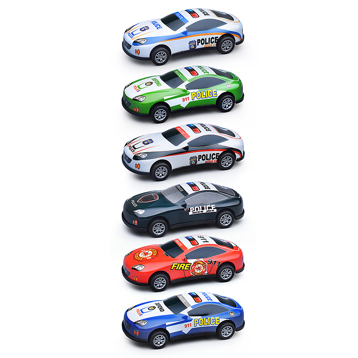 Набор машин 8899E-1 "Спортивная полиция" в пакете Набор машин 8899E-1 "Спортивная полиция" в пакете