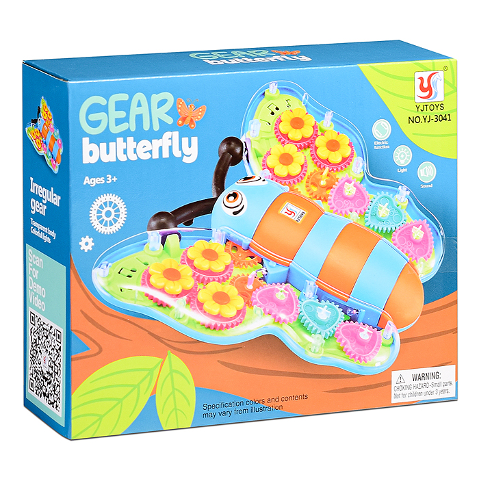Фото к товару Интерактивная игрушка YJ-3041 "Бабочка" в коробке Интерактивная игрушка YJ-3041 "Бабочка" в коробке