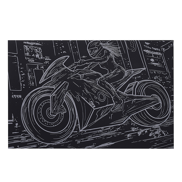 Набор для рисования WS-213-2 "Транспорт" в пакете