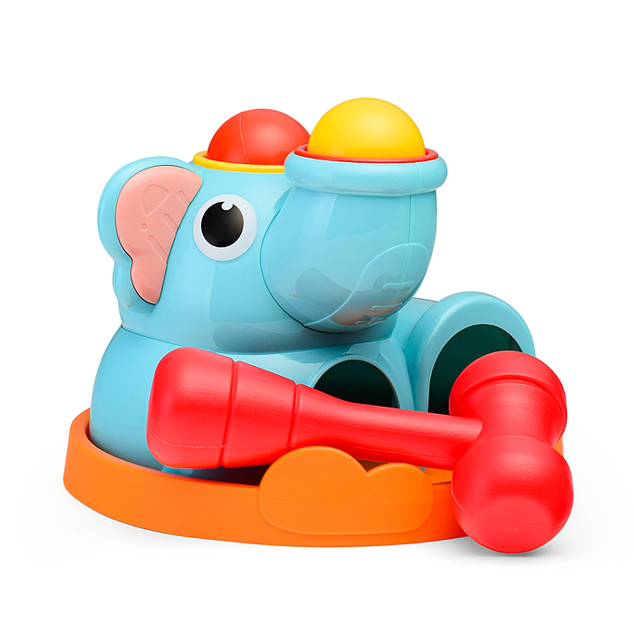 Фото к товару Игра Стучалка HE0283 "Весвлый слоник" в коробке Игра Стучалка HE0283 "Весвлый слоник" в коробке