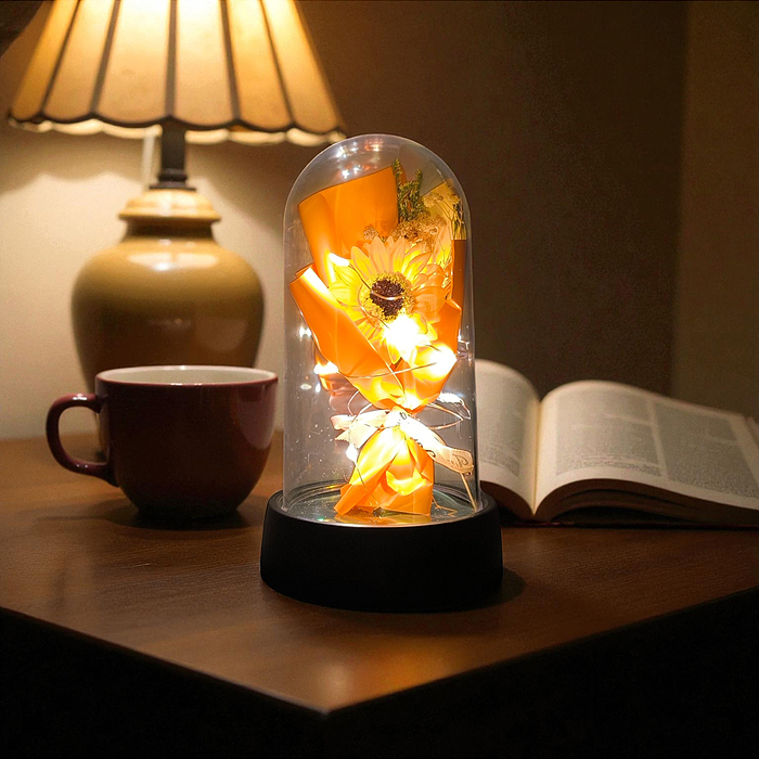 Фото к товару Светильник H07 "Букетик" в коробке (желтый) Светильник H07 "Букетик" в коробке (желтый)