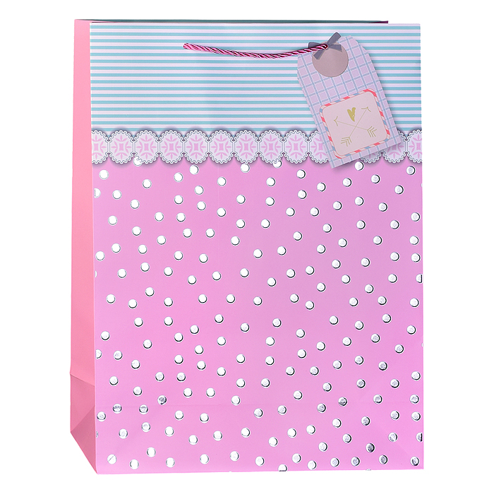 Фото к товару Пакет подарочный 00-7427 "Волшебный праздник" 40*30*12см Пакет подарочный 00-7427 "Волшебный праздник" 40*30*12см