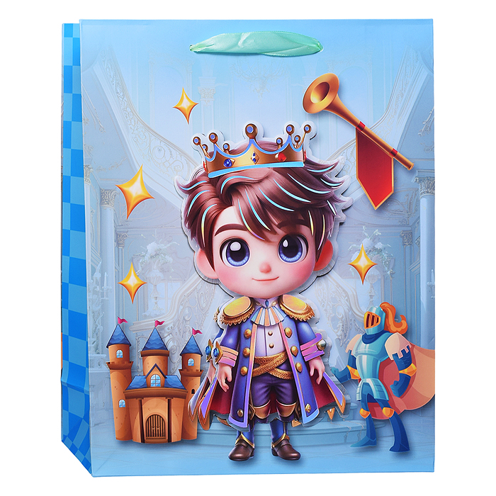 Фото к товару Пакет подарочный 00-7444 "Маленький принц" 26*32*10см Пакет подарочный 00-7444 "Маленький принц" 26*32*10см