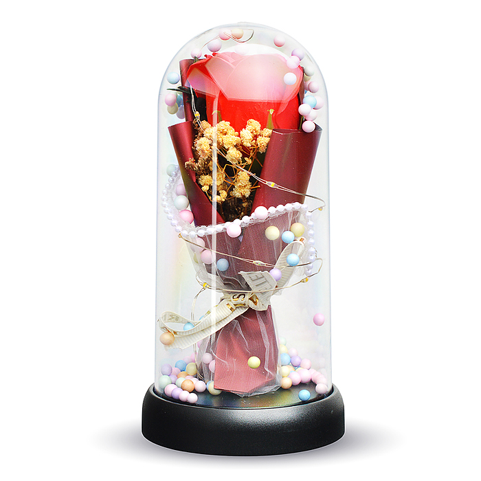 Фото к товару Светильник H02 "Необыкновенная роза" в коробке (красный) Светильник H02 "Необыкновенная роза" в коробке (красный)