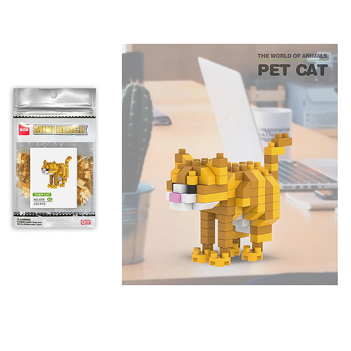 Конструктор 698-A5 "Рыжий кот" в пакете