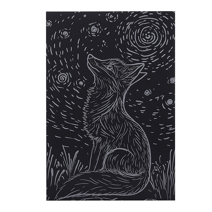 Набор для рисования WS-213-1 "Зверьки" в пакете