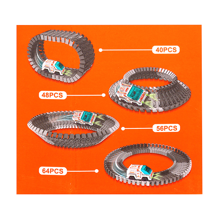 Игровой набор-трек 7501 "Космическая гонка"  в коробке