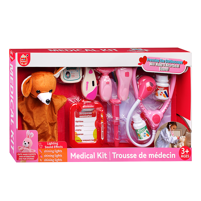 Фото к товару Набор доктора BX68-5 "Детский врач-3" в коробке Набор доктора BX68-5 "Детский врач-3" в коробке