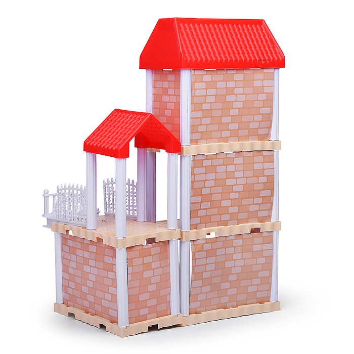 Фото к товару Дом для куклы 666-B7A-8 "Моя вилла" с мебелью, в коробке Дом для куклы 666-B7A-8 "Моя вилла" с мебелью, в коробке