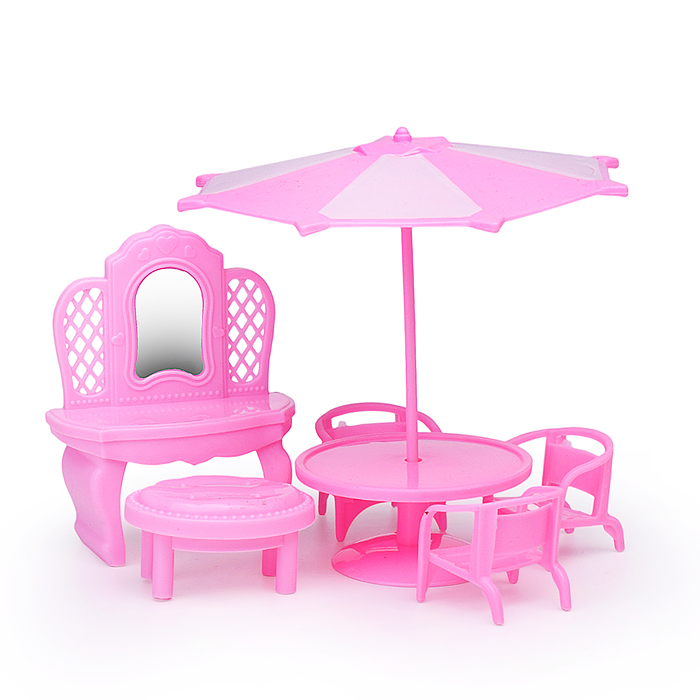 Фото к товару Дом для куклы 666-B7A-8 "Моя вилла" с мебелью, в коробке Дом для куклы 666-B7A-8 "Моя вилла" с мебелью, в коробке