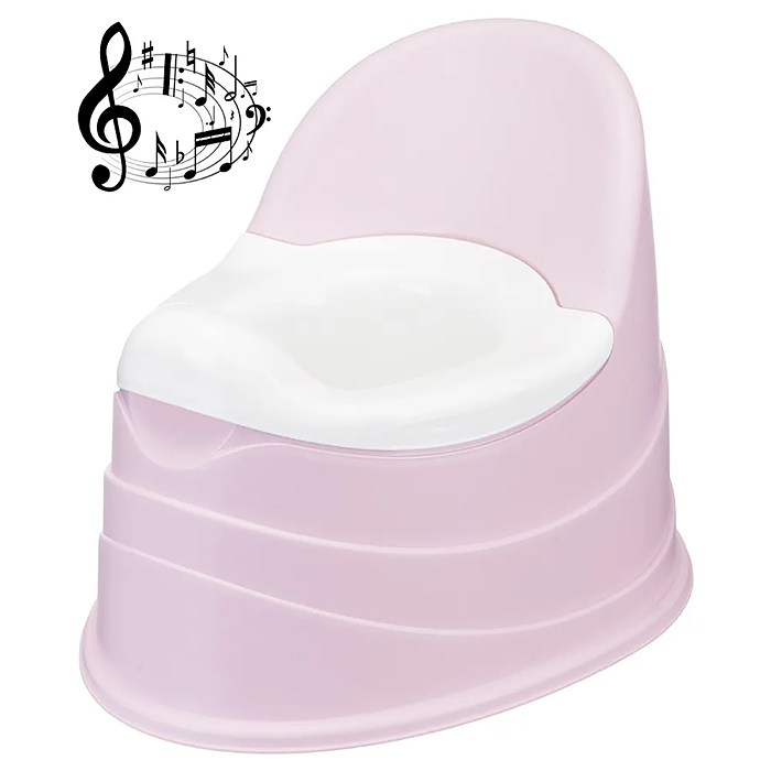 Горшок детский музыкальный (Розовый)