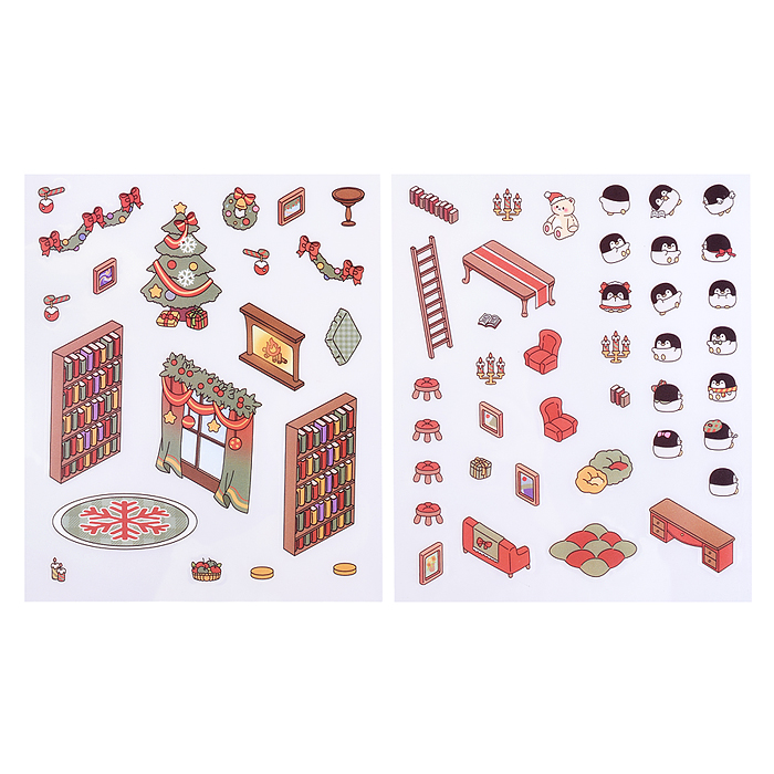 Набор наклеек 00-7396 "Рождество"