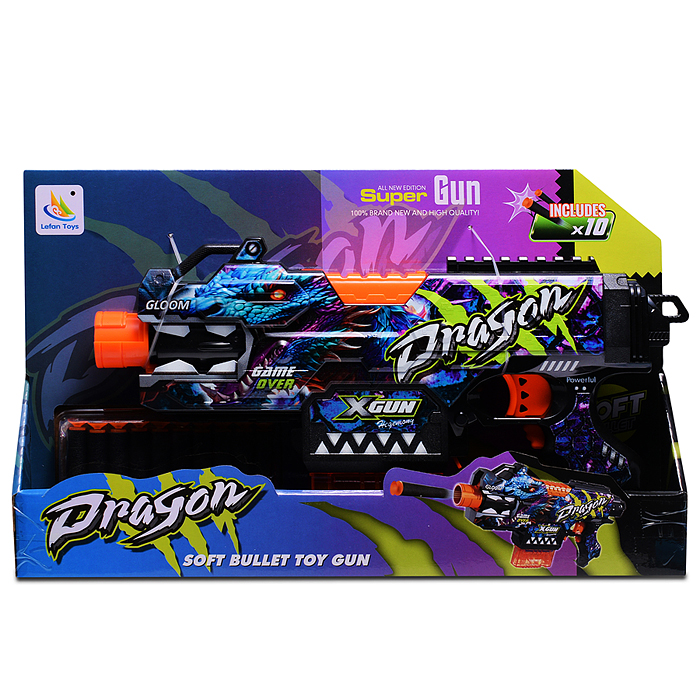 Пистолет 9927-2 "Выстрел дракона" в коробке