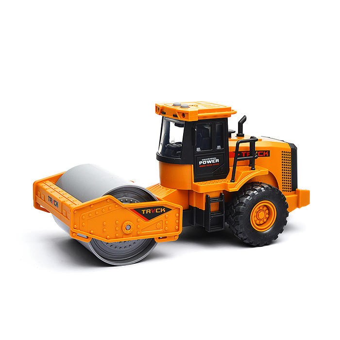 Машина KLX900-10 "Асфальтоукладчик" с прицепом (свет,звук) в коробке