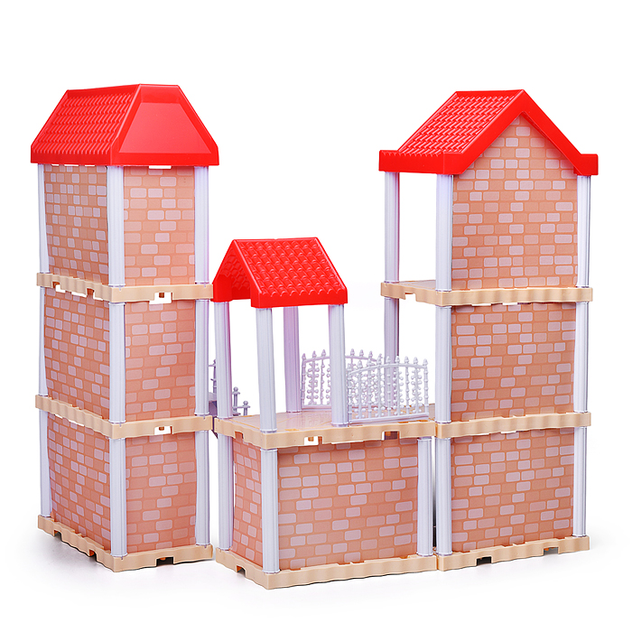 Фото к товару Дом для куклы 666-B5A-6 "Дачный котедж" с мебелью, в коробке Дом для куклы 666-B5A-6 "Дачный котедж" с мебелью, в коробке