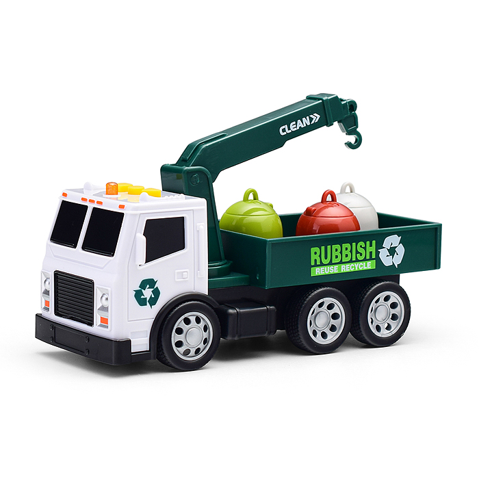 Фото к товару Машина WY1132A "Кран" 1:32 (свет, звук) в коробке Машина WY1132A "Кран" 1:32 (свет, звук) в коробке