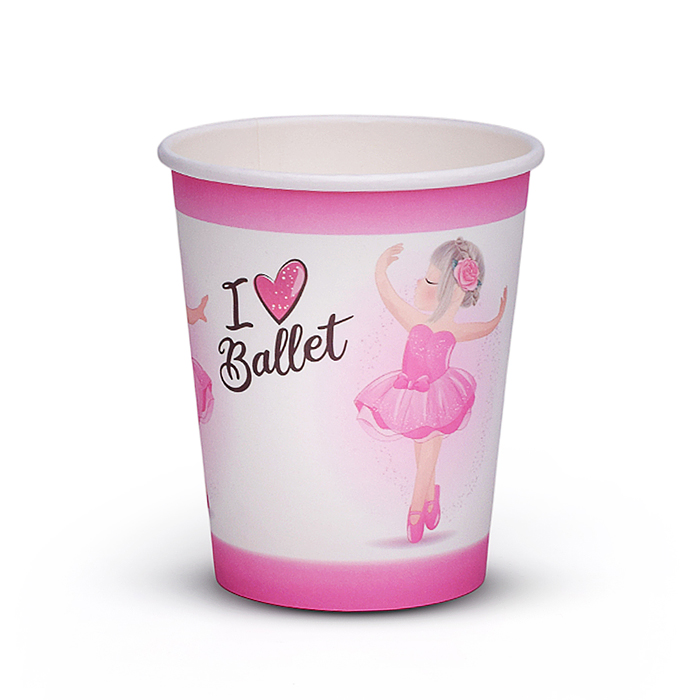 Фото к товару Набор посуды одноразовой 00-7485 "Балерина" стаканы (10 шт) Набор посуды одноразовой 00-7485 "Балерина" стаканы (10 шт)