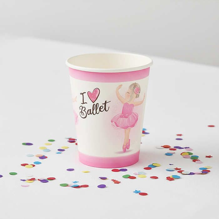 Фото к товару Набор посуды одноразовой 00-7485 "Балерина" стаканы (10 шт) Набор посуды одноразовой 00-7485 "Балерина" стаканы (10 шт)