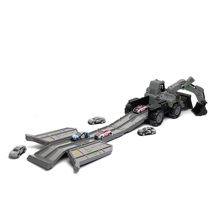 Фото к товару Машина-Катапульта 660-S99 "Экскаватор/Грейдер" в коробке Машина-Катапульта 660-S99 "Экскаватор/Грейдер" в коробке