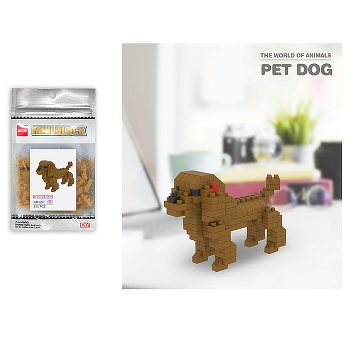 Конструктор 697-A12 "Собачка" в пакете