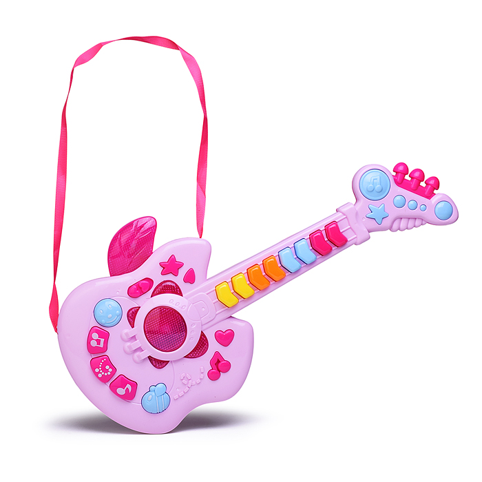 Фото к товару Гитара 665F "Модная девченка" в коробке Гитара 665F "Модная девченка" в коробке