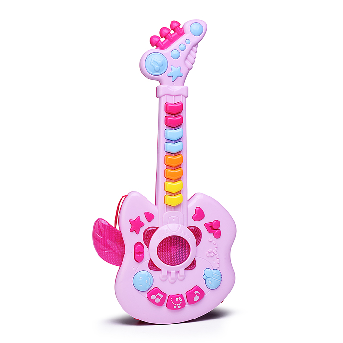 Фото к товару Гитара 665F "Модная девченка" в коробке Гитара 665F "Модная девченка" в коробке