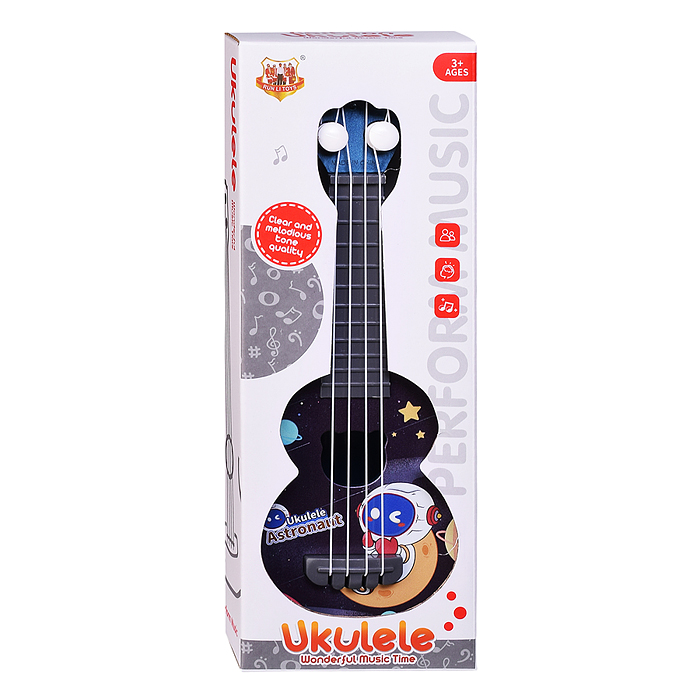 Фото к товару Гитара 8843 "Космическая музыка" в коробке Гитара 8843 "Космическая музыка" в коробке