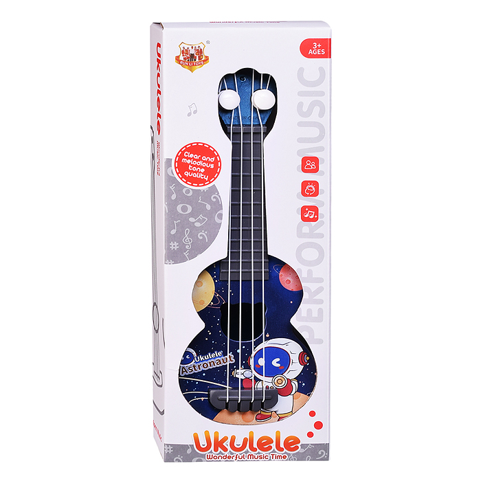 Фото к товару Гитара 8843 "Космическая музыка" в коробке Гитара 8843 "Космическая музыка" в коробке