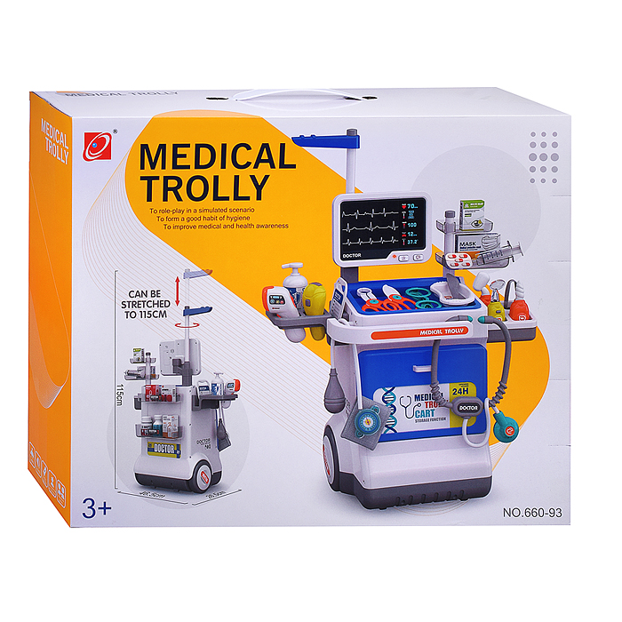 Фото к товару Игровой набор доктора 660-93 "Ренген кабинет" в коробке Игровой набор доктора 660-93 "Ренген кабинет" в коробке