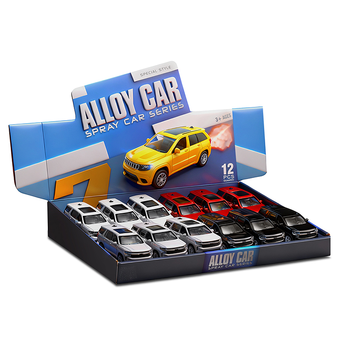 Машина JS1117S "Буря эмоций" (свет, звук, дым) в коробке