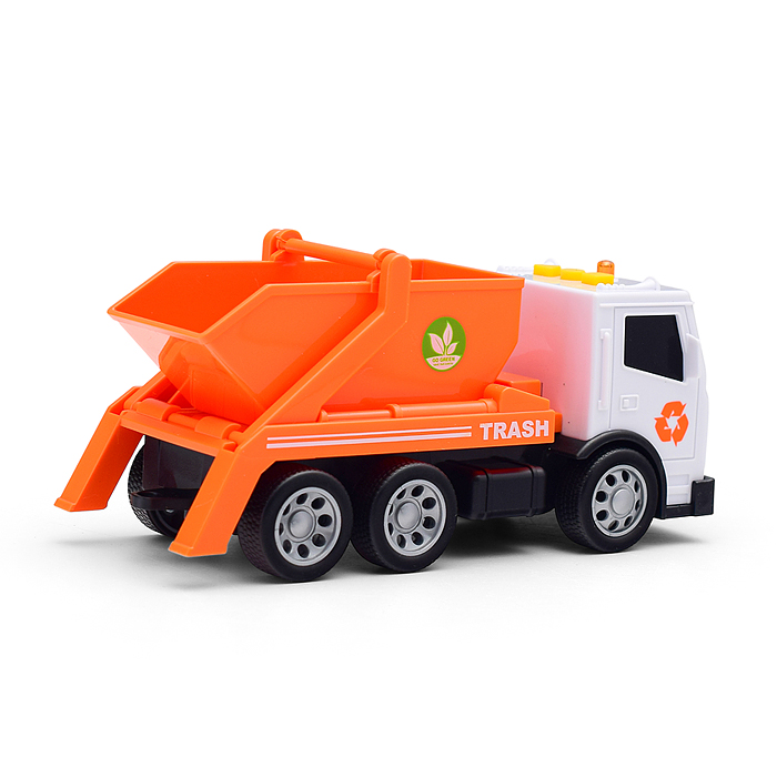 Машина WY1131B "Мусоровоз" с ковшом, 1:32 (свет, звук) в коробке