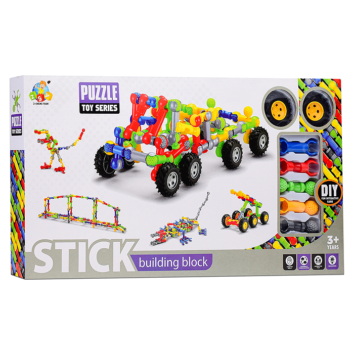 Фото к товару Конструктор SY8822 "Машина" (70 дет.) в коробке Конструктор SY8822 "Машина" (70 дет.) в коробке