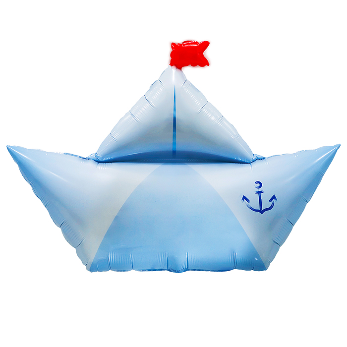 Шар (32''/81 см) Фигура, Бумажный кораблик, 1 шт. в уп. Шар (32''/81 см) Фигура, Бумажный кораблик, 1 шт. в уп.
