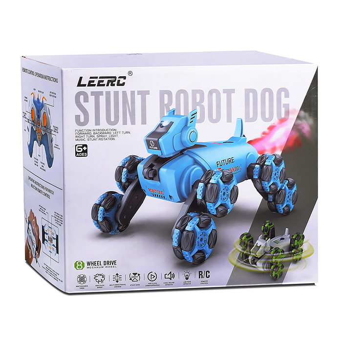 Фото к товару Собака CD0068BS "Робо-Мухтар" р/у, 27 MHz, в коробке Собака CD0068BS "Робо-Мухтар" р/у, 27 MHz, в коробке