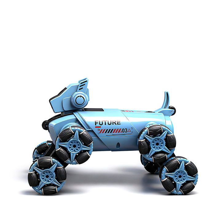 Фото к товару Собака CD0068BS "Робо-Мухтар" р/у, 27 MHz, в коробке Собака CD0068BS "Робо-Мухтар" р/у, 27 MHz, в коробке