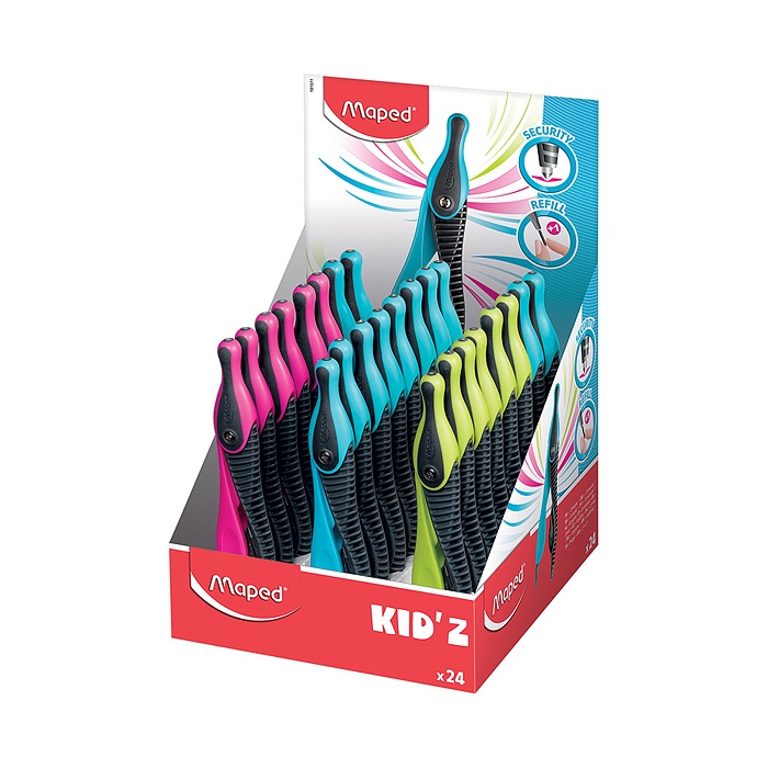 Фото к товару Циркуль пластик с грифелем "KID'Z" с безопасной иглой Циркуль пластик с грифелем "KID'Z" с безопасной иглой