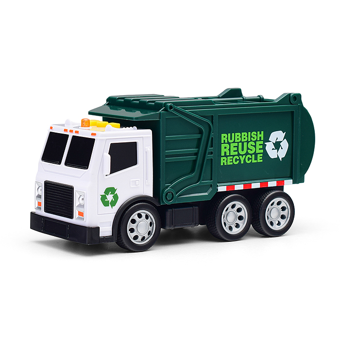 Машина WY1130A "Мусоровоз" 1632 (свет, звук) в коробке 