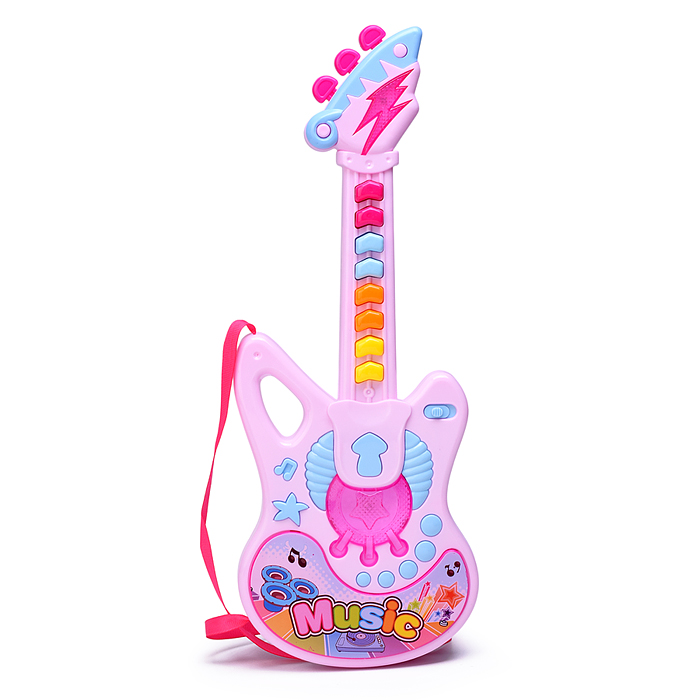 Фото к товару Гитара 661Q "Музыкальная бабочка" в коробке Гитара 661Q "Музыкальная бабочка" в коробке