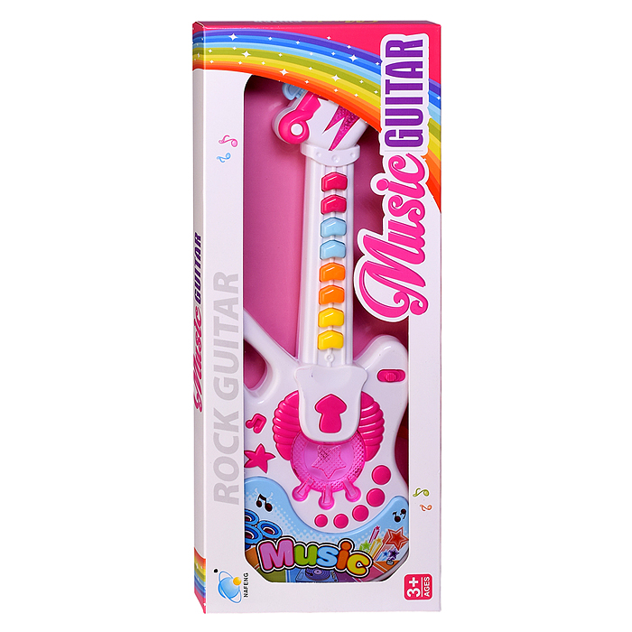 Фото к товару Гитара 661Q "Музыкальная бабочка" в коробке Гитара 661Q "Музыкальная бабочка" в коробке