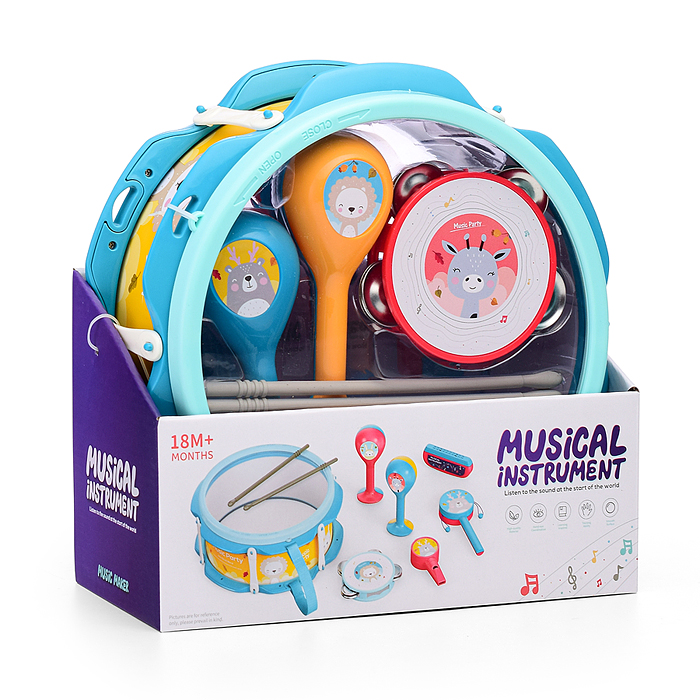 Набор музыкальных инструментов 3505E "Музыкальная вечеринка" в коробке