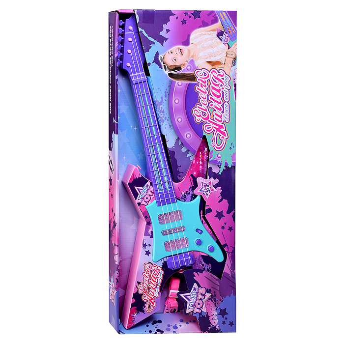 Фото к товару Гитара 5031 "Модная музыка" в коробке Гитара 5031 "Модная музыка" в коробке