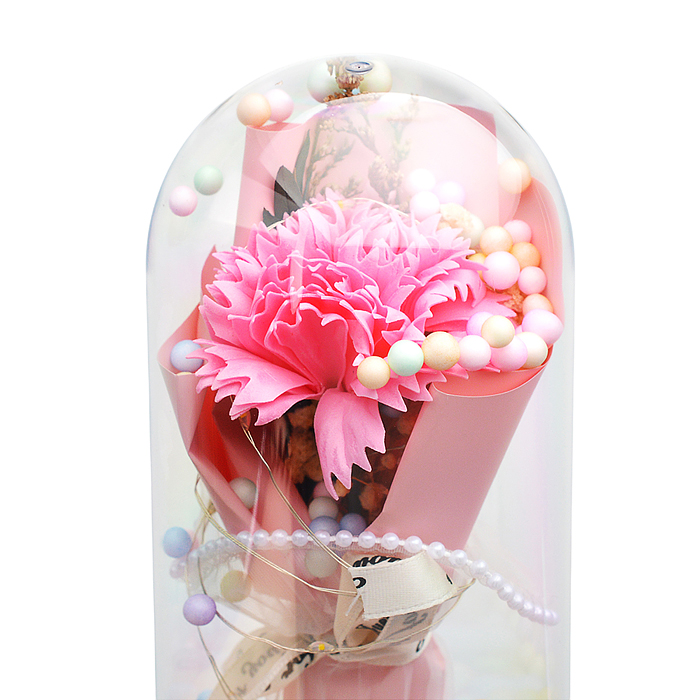 Фото к товару Светильник H03 "Гвоздика" в коробке (розовый) Светильник H03 "Гвоздика" в коробке (розовый)