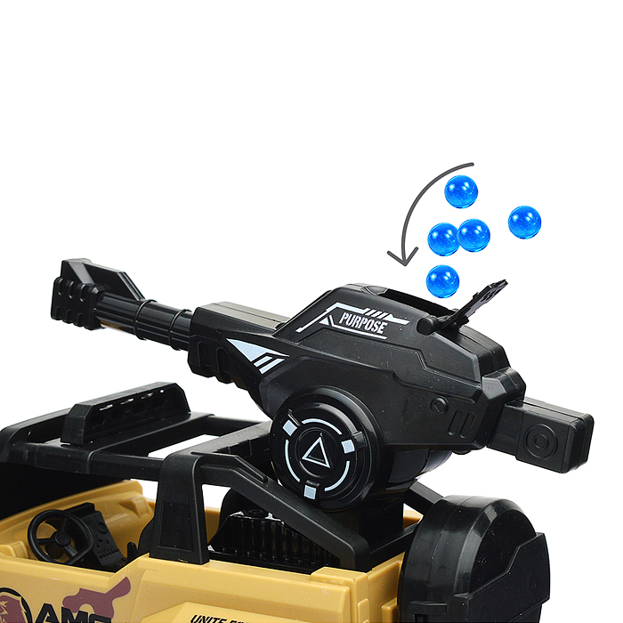 Фото к товару Машина SBY164-4 "Военный авто" р/у, 27 MHz, в коробке Машина SBY164-4 "Военный авто" р/у, 27 MHz, в коробке