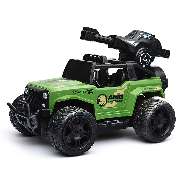 Фото к товару Машина SBY164-4 "Военный авто" р/у, 27 MHz, в коробке Машина SBY164-4 "Военный авто" р/у, 27 MHz, в коробке