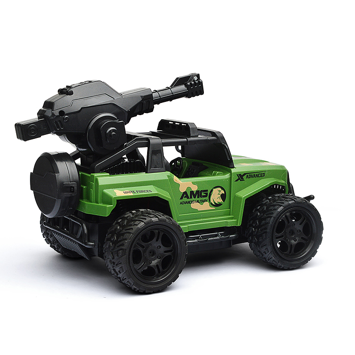 Фото к товару Машина SBY164-4 "Военный авто" р/у, 27 MHz, в коробке Машина SBY164-4 "Военный авто" р/у, 27 MHz, в коробке