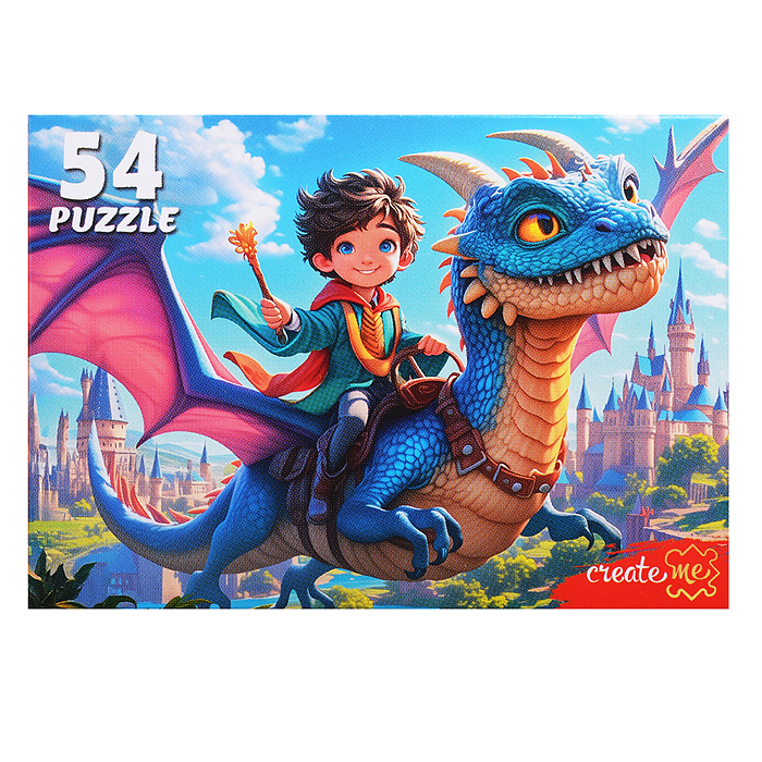 Пазлы 54 "Милые истории" (8 шт в шоубоксе) 