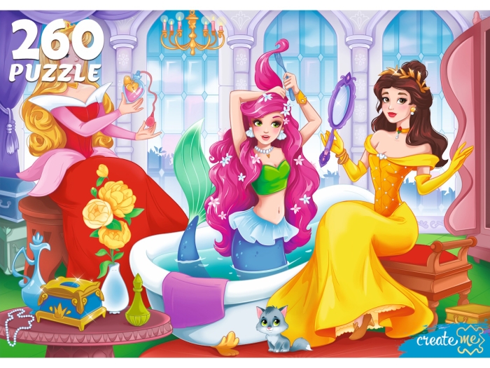 Пазлы 260 "Принцессы перед балом"
