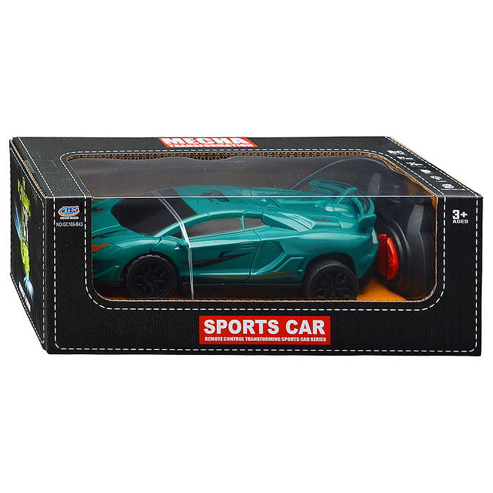 Фото к товару Машина GC169-B43 "Робокар" р/у, 27 MHz, в коробке Машина GC169-B43 "Робокар" р/у, 27 MHz, в коробке